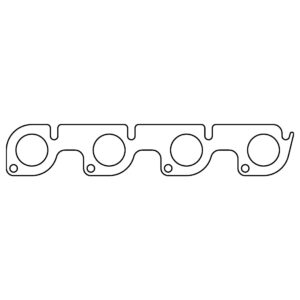 Cometic Gasket Automotive Ford 302/351W Windsor V8 .064 in AM Exhaust Manifold Gasket Set; Yates M6049-B351/C302/D302 Cylinder Heads