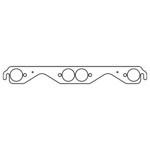 Cometic Gasket Automotive Chevrolet Gen-1 Small Block V8 .043 in Copper Exhaust Manifold Gasket Set; 1.625 in Round Ports