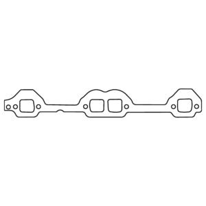 Cometic Gasket Automotive Chevrolet Gen-1 Small Block V8 .064 in ArmorCore Exhaust Manifold Gasket Set; Brodix Race-Rite Heads