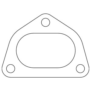 Cometic Gasket Automotive Cosworth BDA/BDB/BDC/BDD/BDE/BDG/BDH/BDJ/BDR .064 in AM Exhaust Manifold Gasket Set; 3-Bolt