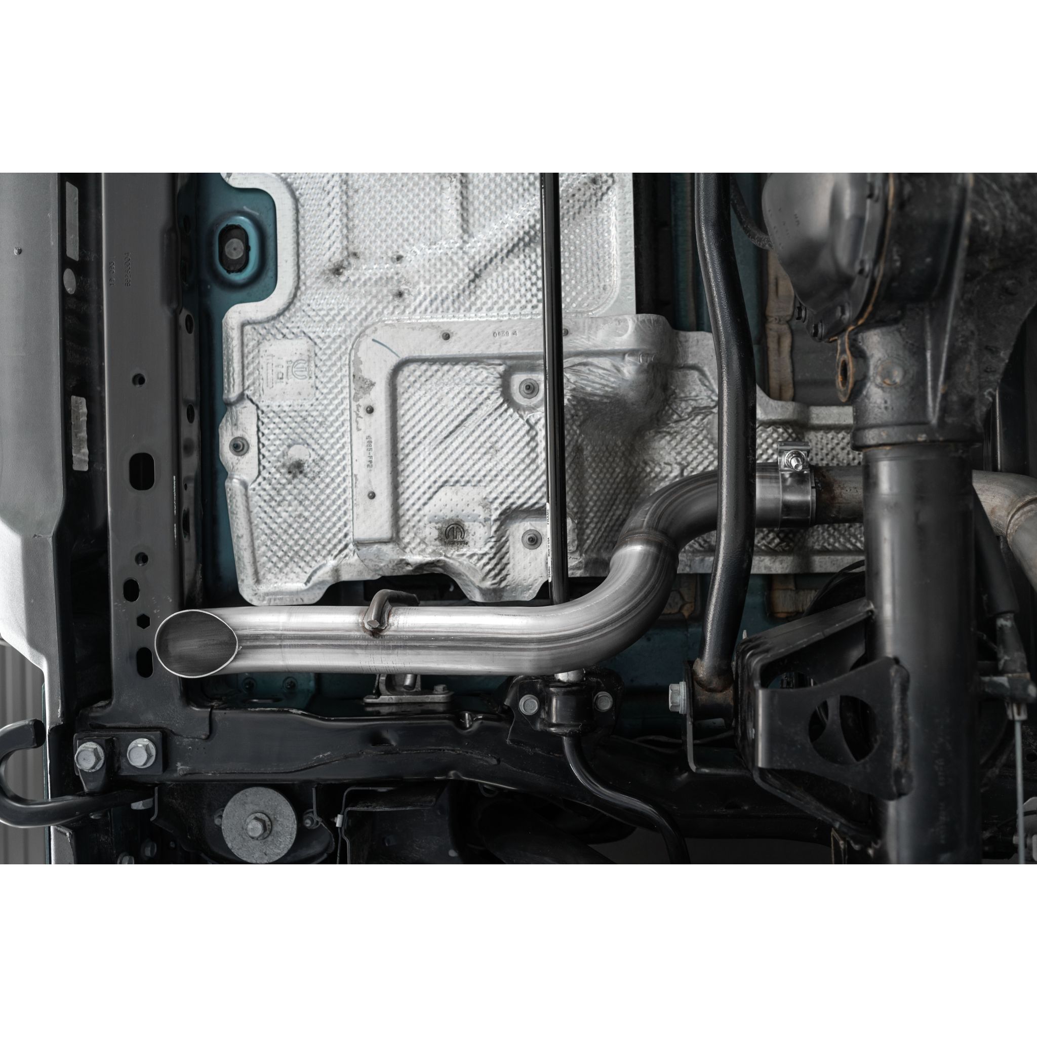 MBRP Armor Plus Jeep Wrangler 2.5" Axle Back Single Rear Exit Exhaust