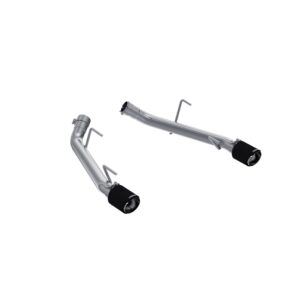 MBRP Exhaust 2 1/2in. Dual Axle Back; T304 with CF Tips