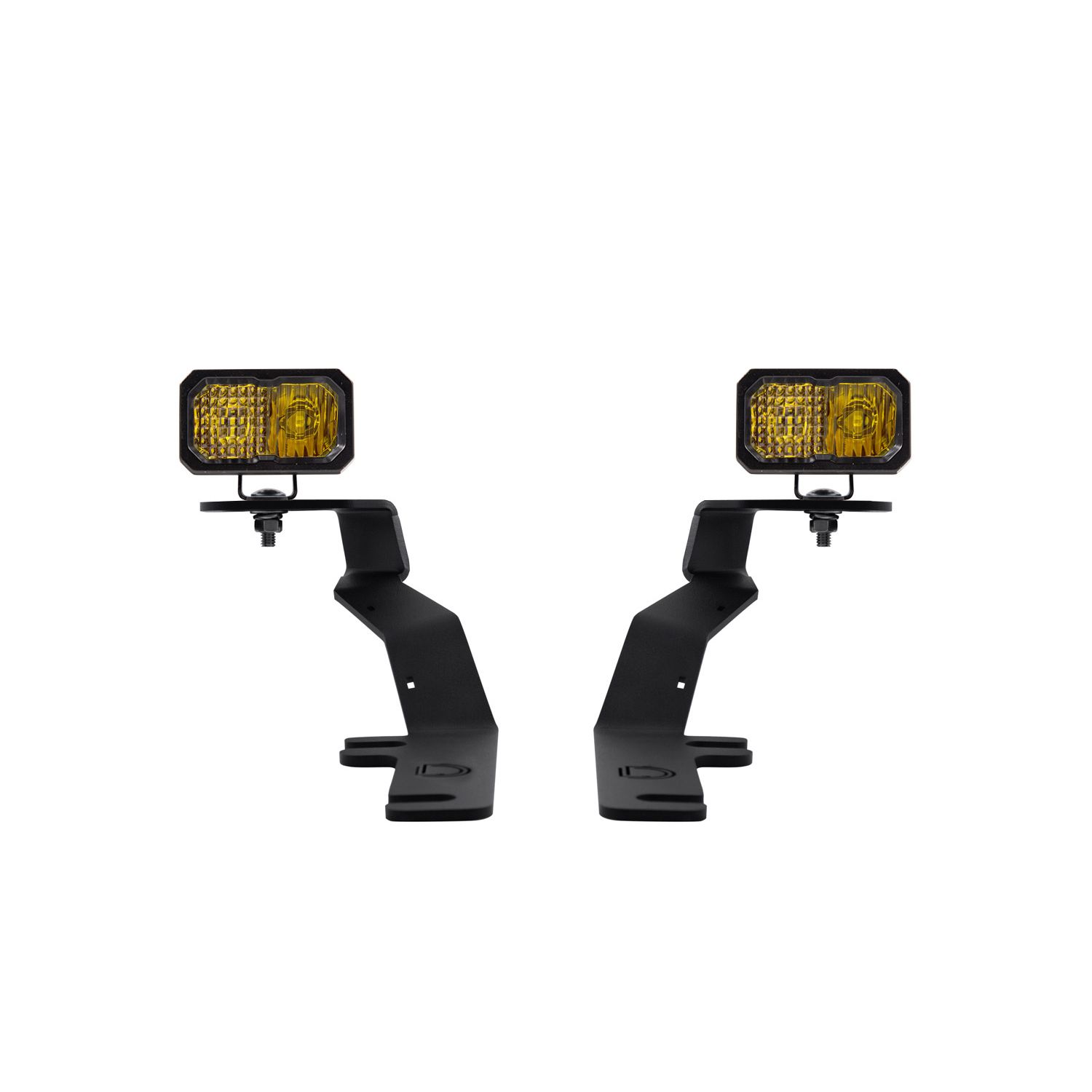 Allows you to mount two Stage Series 2"LED Pods above the hood.