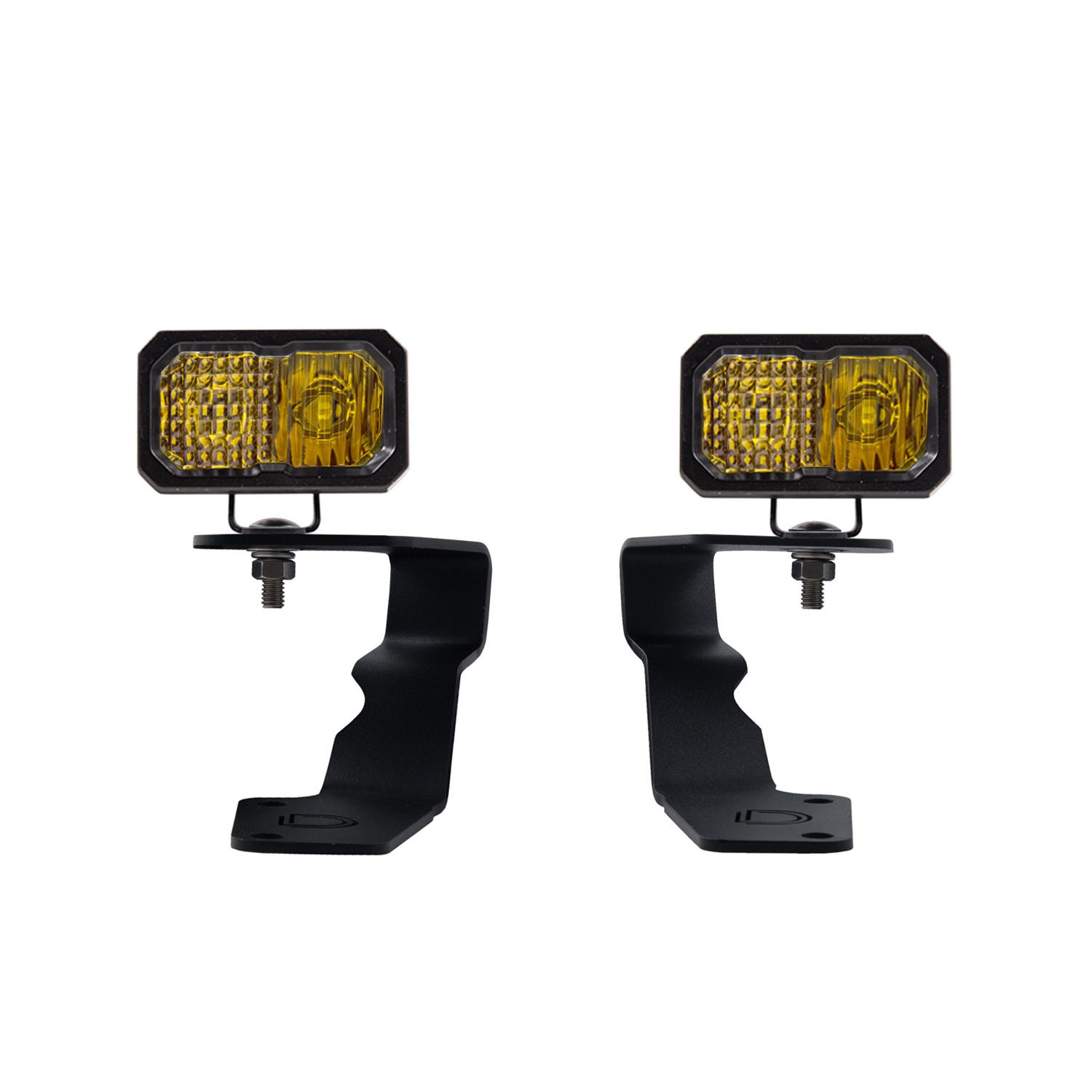 Allows you to mount two Stage Series 2" LED Pods above the hood.