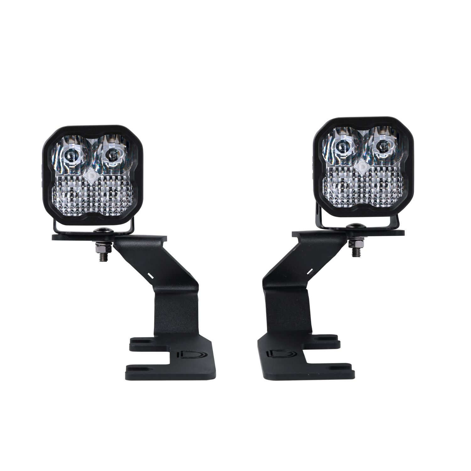 Allows you to mount two Stage Series 3" LED Pods above the hood.