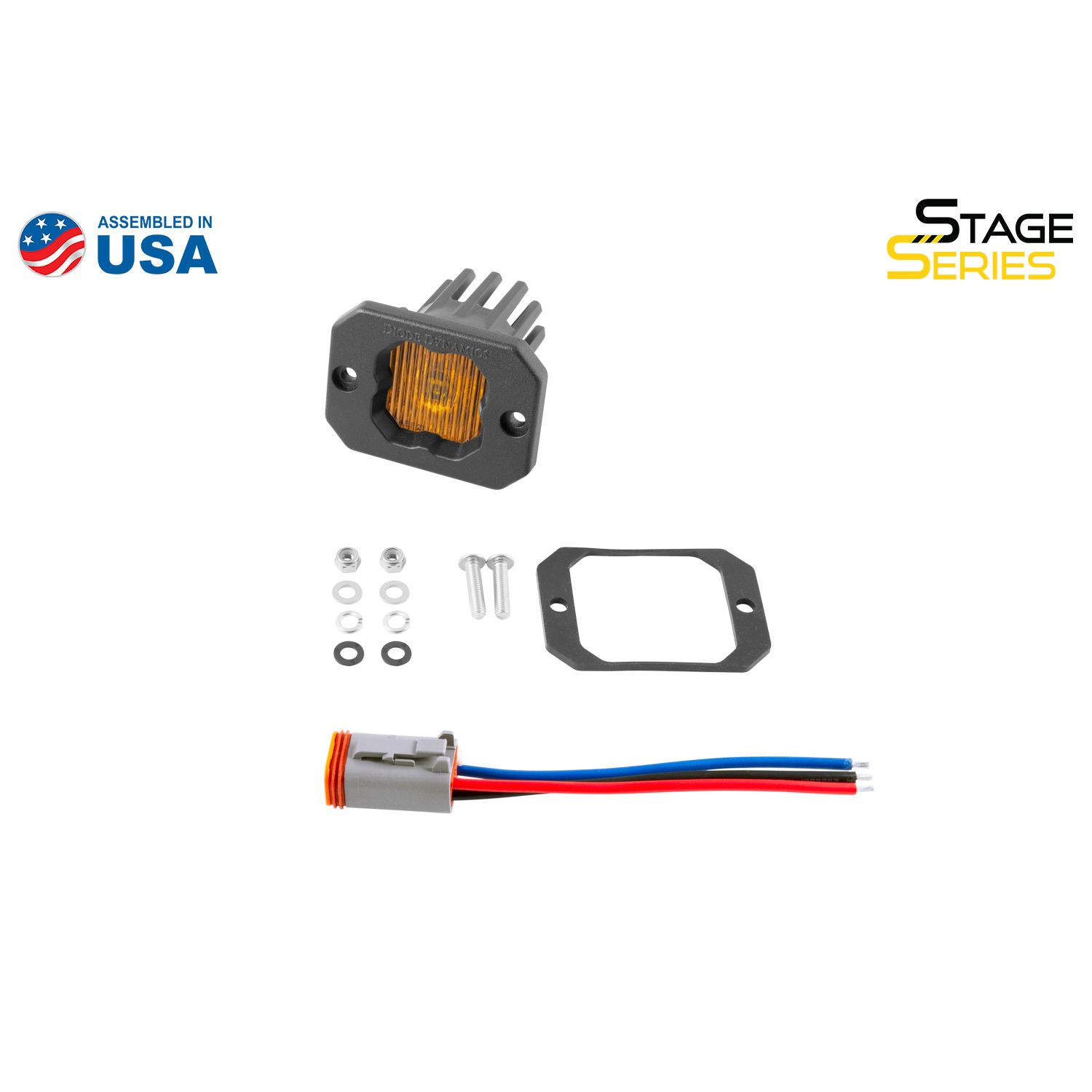 Pod light featuring modern TIR optics for the highest intensity on the market.