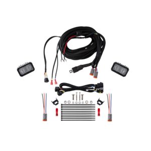 Allows for flush installation of SSC2 LED pods in the rear bumper.