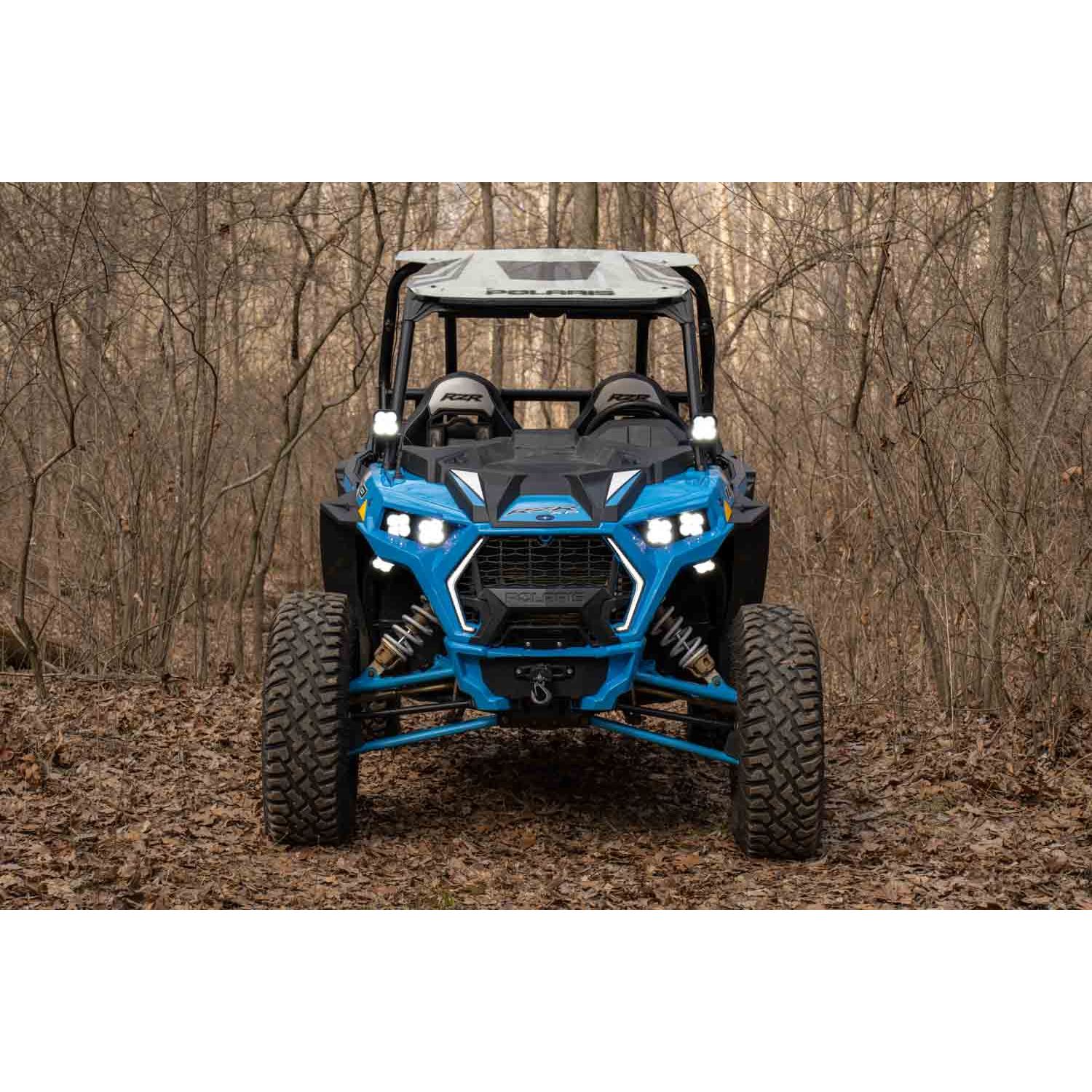 Full LED SS3 pod headlights for 2014-2023 Polaris RZR XP.