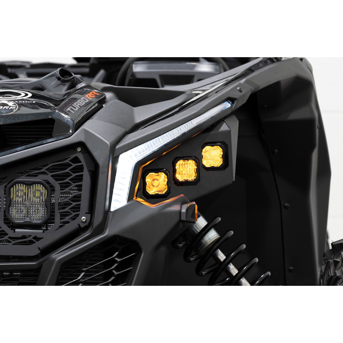 Full LED C1 pod headlights for 2017-2024 Can-Am Maverick