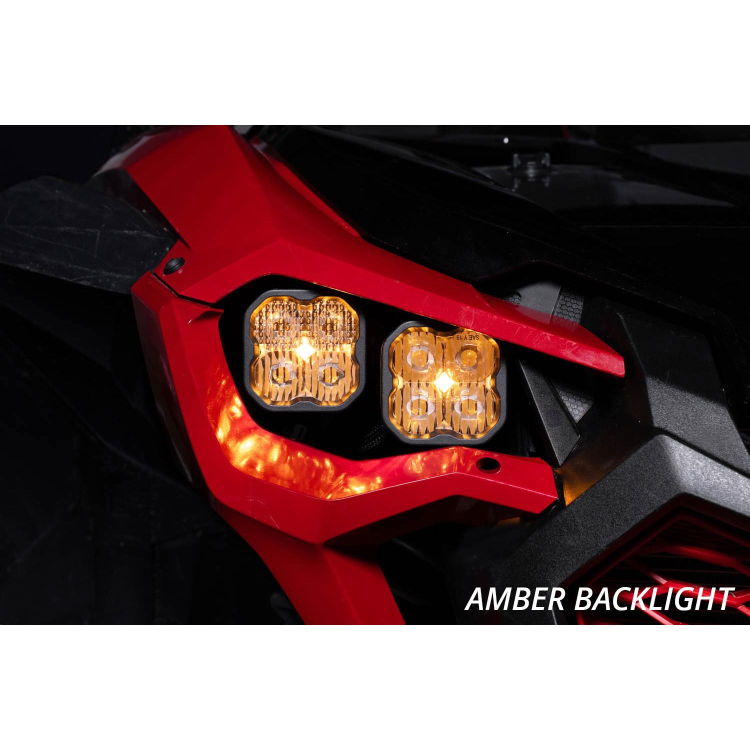 Full LED SS3 pod headlights for 2022-2024 Honda Talon.