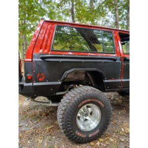 Jeep Cherokee XJ Front and Rear Armor w/ Flares (2-Door)