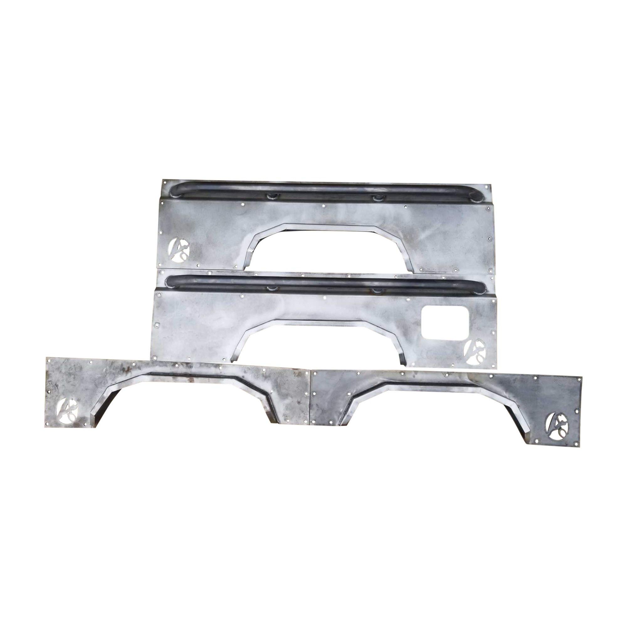 Jeep Cherokee XJ Front and Rear Armor w/ Flares (2-Door)