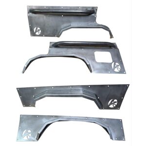 Jeep Cherokee XJ Front and Rear Armor w/ Flares (4-Door)