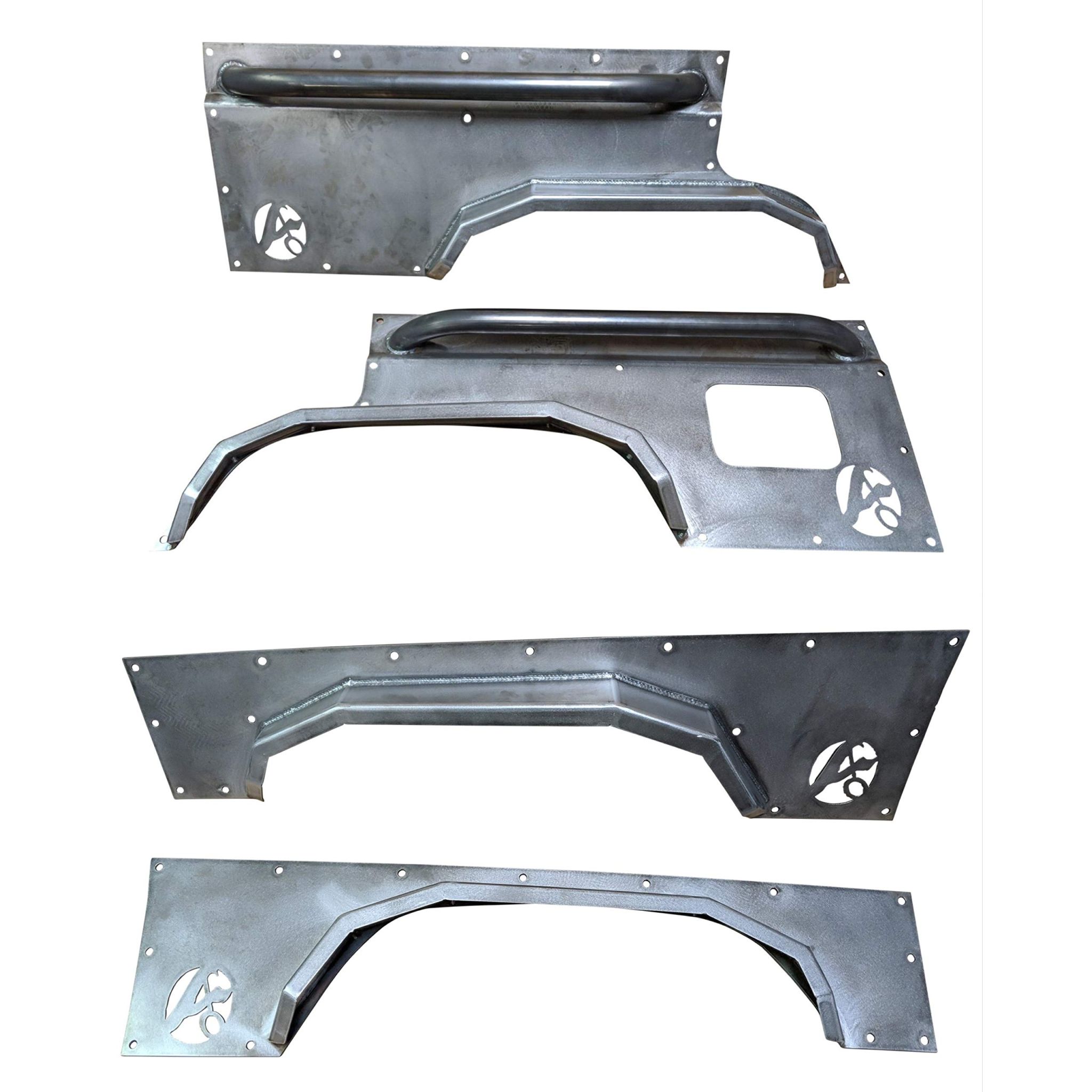 Jeep Cherokee XJ Front and Rear Armor w/ Flares (4-Door)