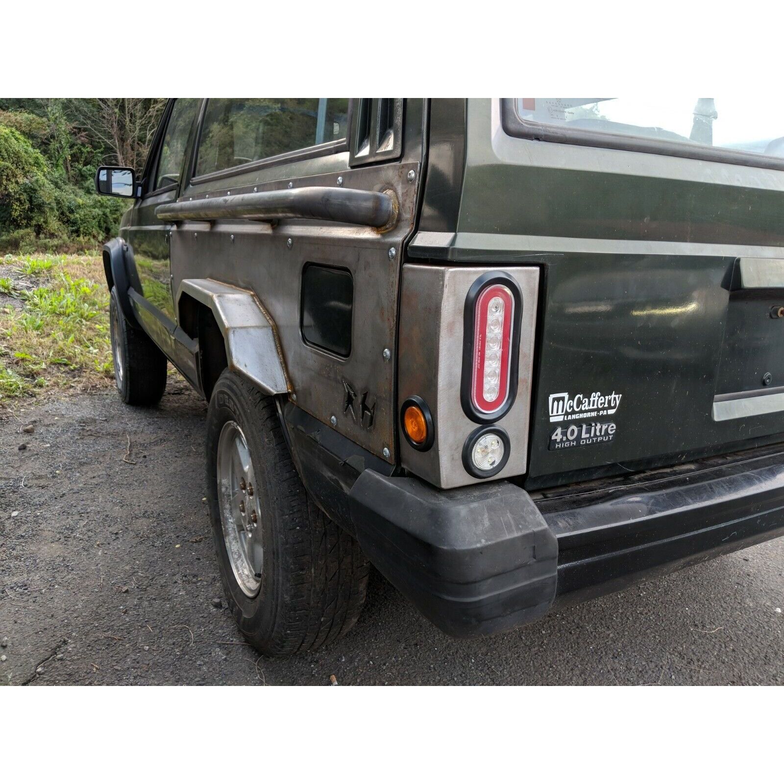 Jeep Cherokee XJ Front and Rear Armor w/ Flares (2-Door)