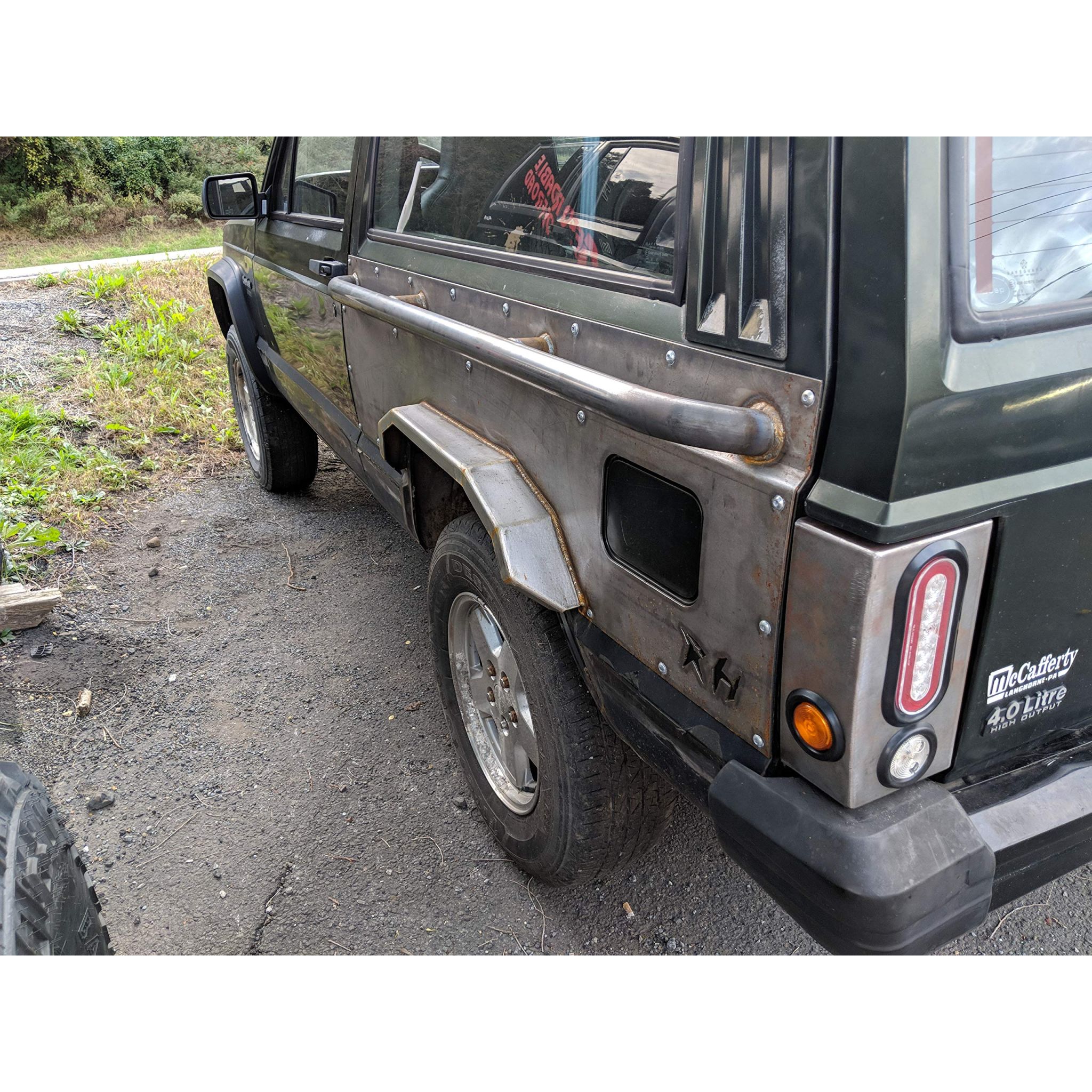 Jeep Cherokee XJ Front and Rear Armor w/ Flares (2-Door)