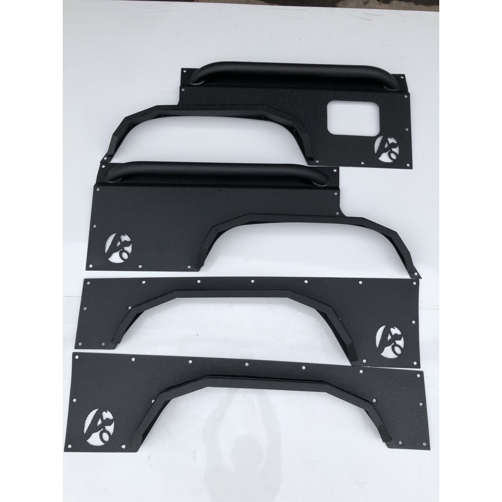 Jeep Cherokee XJ Front and Rear Armor w/ Flares (4-Door)