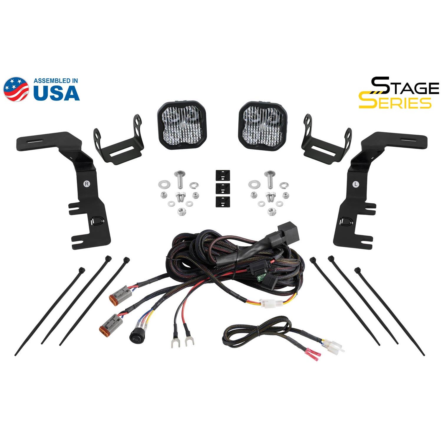 Allows you to mount one SS5 CrossLink Lightbar to a Prinsu/Sherpa roof rack.