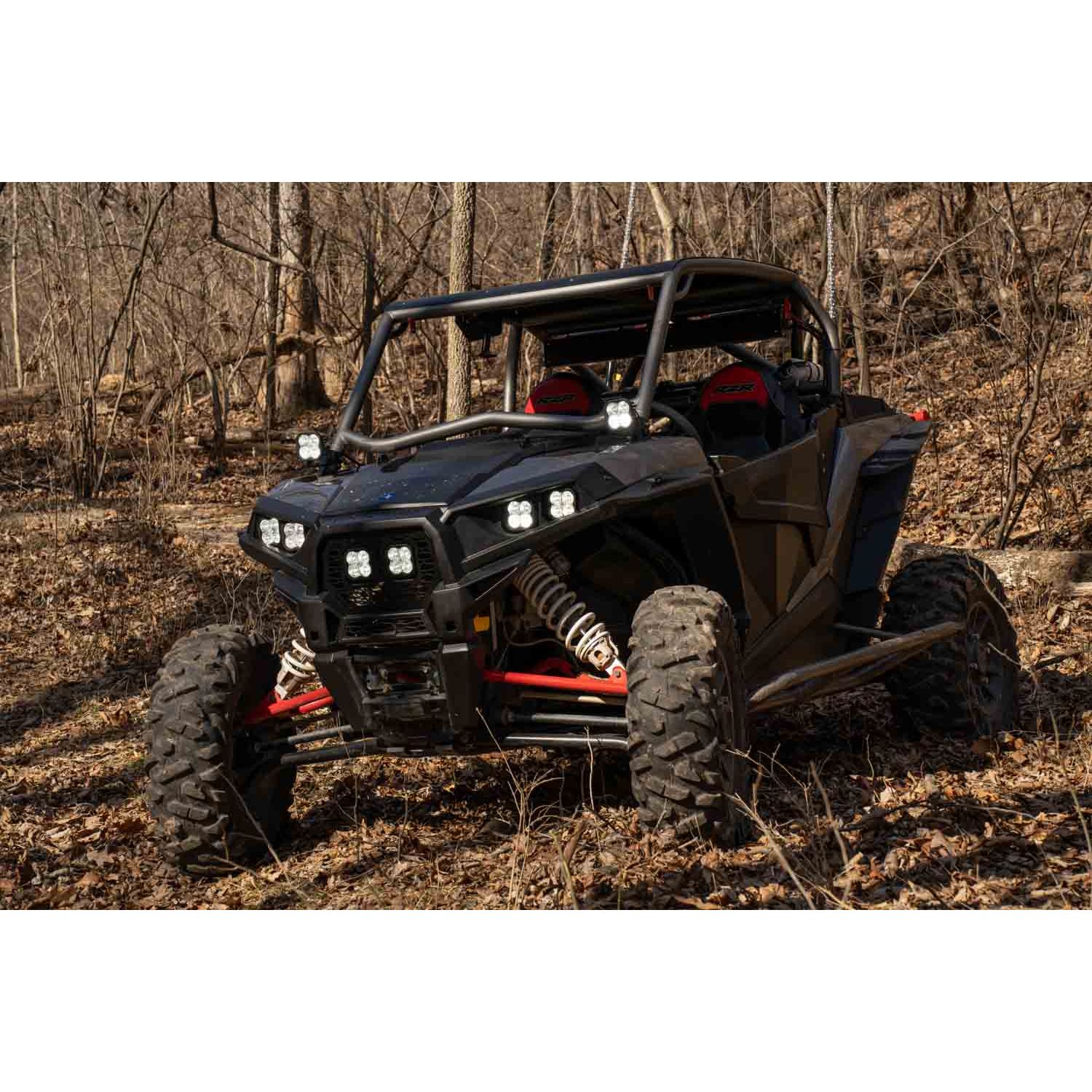 Bolt-on fitment on 2014-2018 Polaris RZR XP.