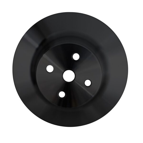 Big Block Chrysler High Flow V-Belt Pulley Kit - Black (1V)