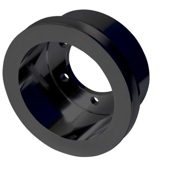 Small Block Chrysler V-Belt Crankshaft Pulley - Black (1V)