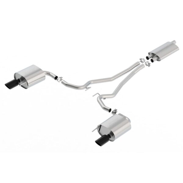 2015-2019 Ford Mustang 2.3L EcoBoost Cat-Back Exhaust System EC-Type Approved Touring