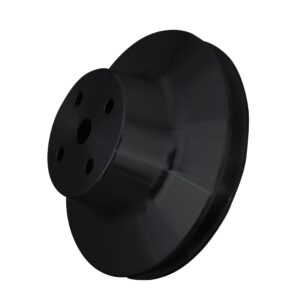 Small Block Chrysler V-Belt Water Pump Pulley - Black (1V)