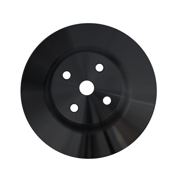 Small Block Chrysler High Flow V-Belt Pulley Kit - Black (2V)