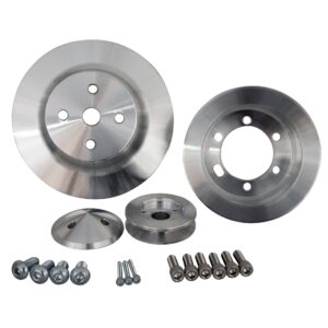 Small Block Chrysler (273 - 318 - 340) V-Belt Pulley Kit (1V)