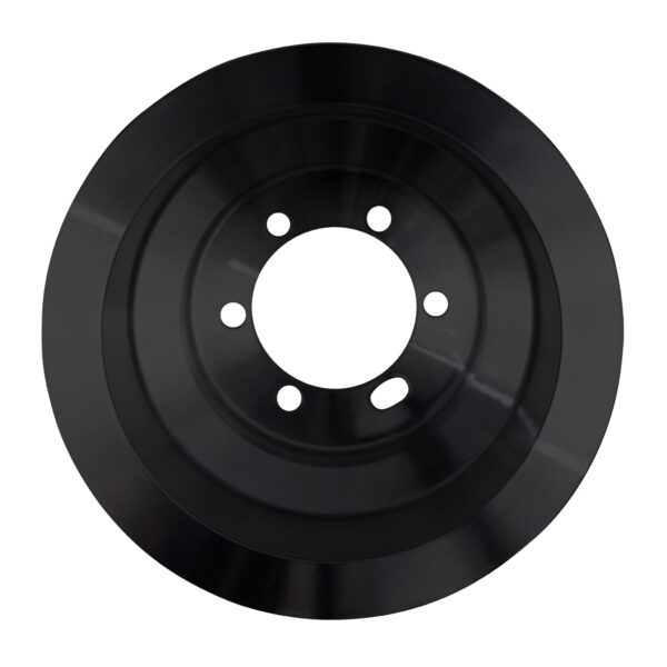 Small Block Chrysler High Flow V-Belt Pulley Kit - Black (3V)