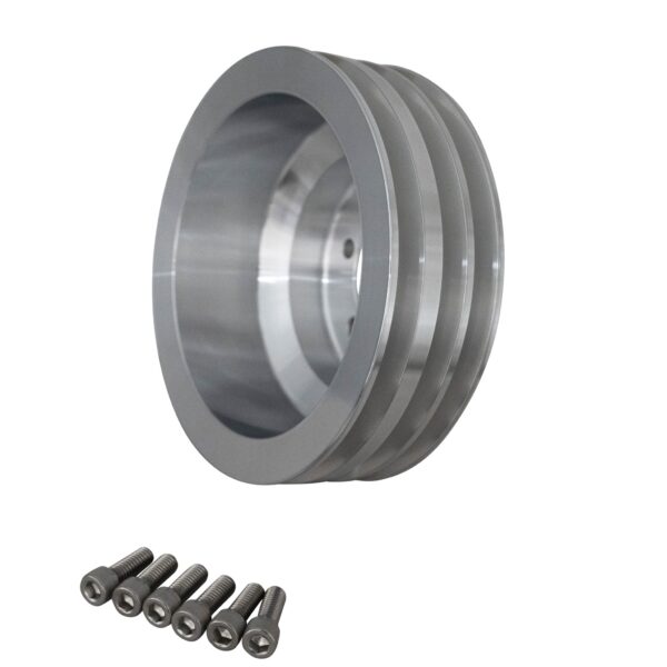 Small Block Chrysler High Flow V-Belt Crankshaft Pulley (3V)