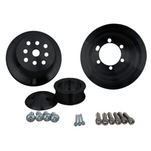 Big Block Chrysler Serpentine Pulley Kit - Black (1V)