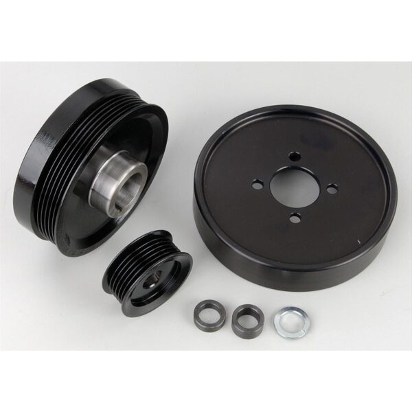 Ford 4.6L Mustang GT ('01 - 04); Mustang Cobra (01) w/ SFI Balancer Pulleys BLK