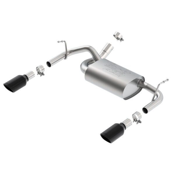 2012-2018 Jeep Wrangler JK/ JKU Axle-Back Exhaust System ATAK