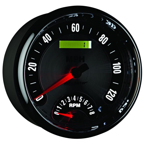 3-3/8 in. IN-DASH TACHOMETER, 0-8,000 RPM, AMERICAN MUSCLE