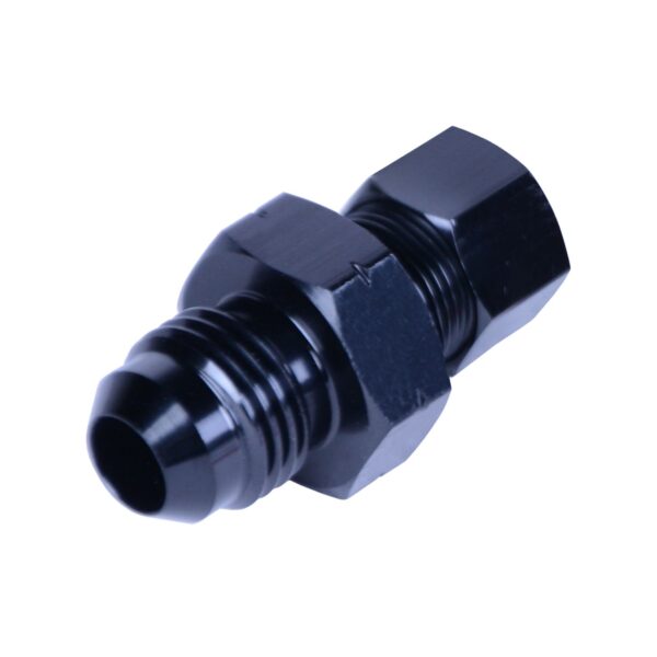 5/16” Transmission Cooler Line to -6AN Male Black anodized Fitting