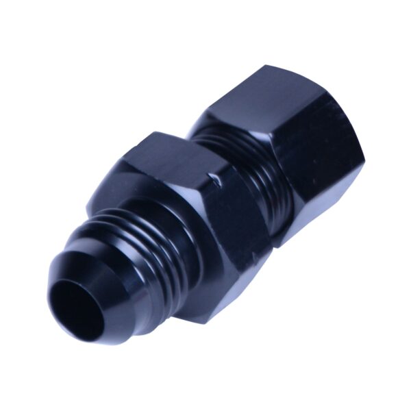 3/8” Transmission Cooler Line to -6AN Male Black anodized Fitting