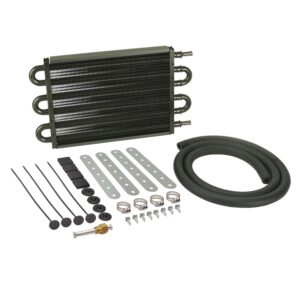 6 Pass 13" Series 7000 Copper/Alum Transmission Cooler Kit, Import/Small Truck