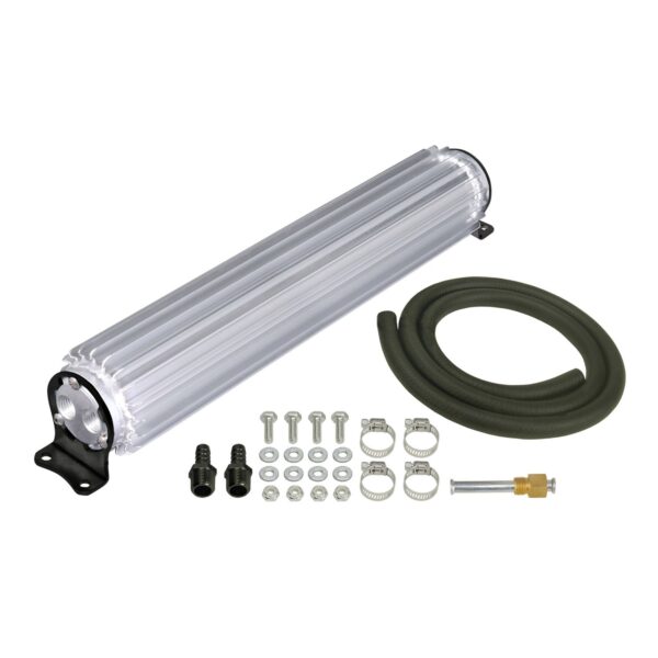 2 Pass 15" Heat Sink Transmission Cooler Kit