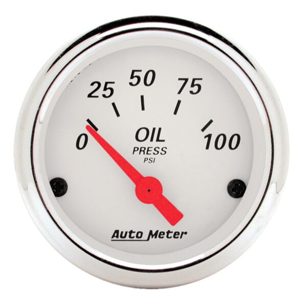 6 GAUGE DIRECT-FIT DASH KIT, CHEVY TRUCK 64-66, ARCTIC WHITE