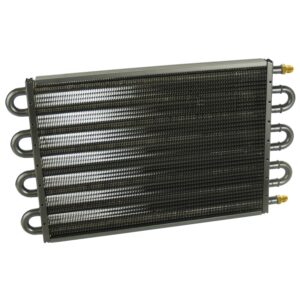 8 Pass 17" Series 7000 Copper/Aluminum Transmission Cooler, -6AN