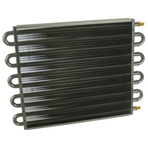 10 Pass 17" Series 7000 Copper/Aluminum Transmission Cooler, -6AN