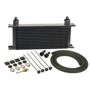 16 Row Series 10000 Stack Plate Transmission Cooler Kit, -6AN