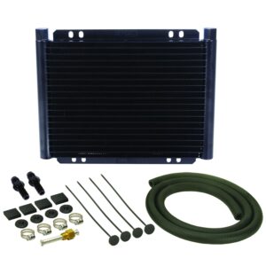 19 Row Series 8000 Plate & Fin Transmission Cooler Kit, 1/2"-20 Inverted Flare