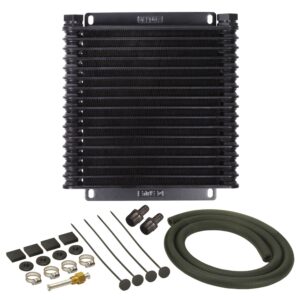 17 Row Series 9000 Plate & Fin Transmission Cooler Kit, 1/2" NPT