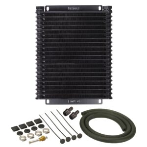 21 Row Series 9000 Plate & Fin Transmission Cooler Kit, 1/2" NPT