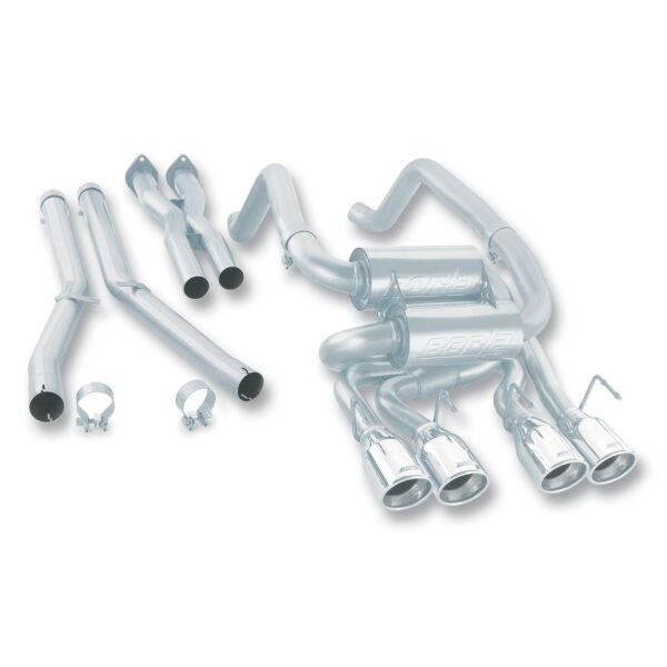 C6 Corvette 2005-2008 Cat-Back Exhaust System S-Type Classic