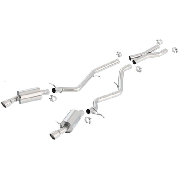 E90/ E92 335i/ 335xi Sedan/ Coupe 2007-2010 Cat-Back Exhaust System S-Type