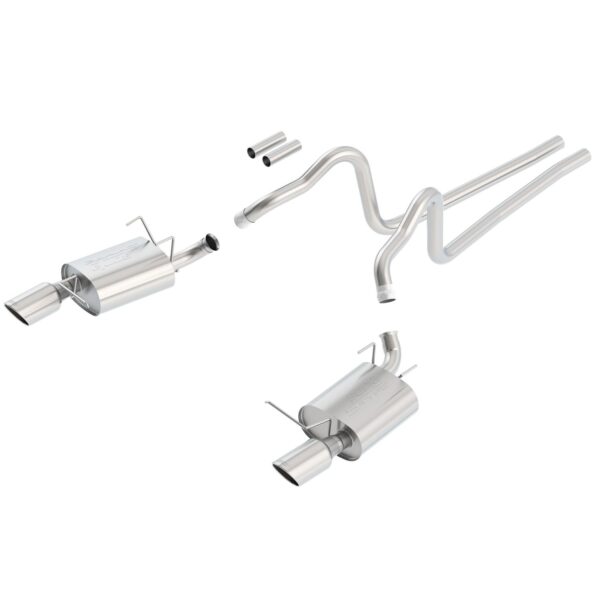 2011-2014 Ford Mustang V6 Cat-Back Exhaust System S-Type