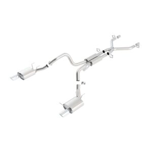 Mustang GT/ Shelby Mustang GT500 2011-2012 Cat-Back Exhaust System S-Type